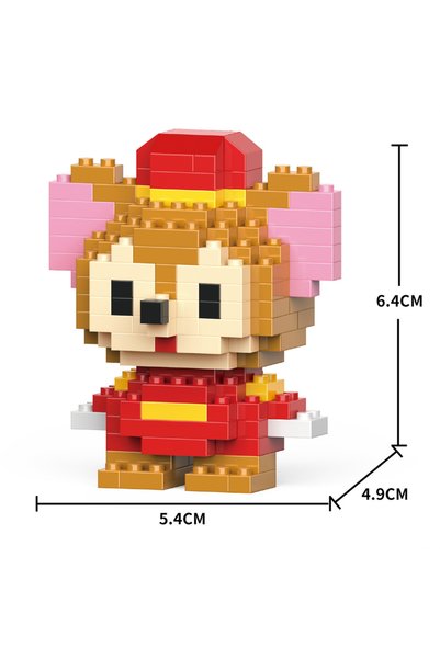 Choice JM-7232-NOBOX Animal Doll Building Block Model Micro Particle Assemble...