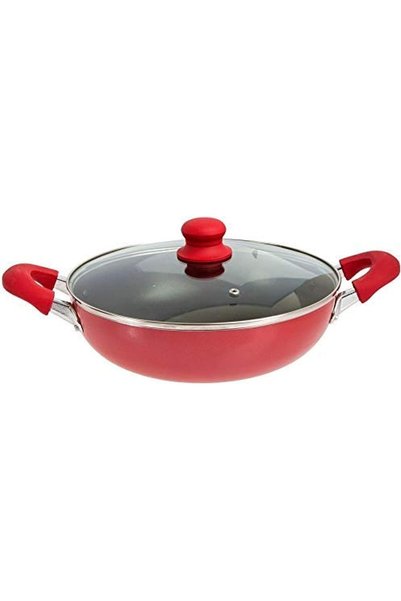 Generic Kitchen Aluminum Non Stick Wok Pan Induction Kitchen Cooking Pot 28 c...
