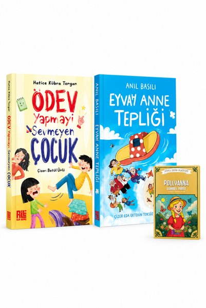Timaş Çocuk Eyvah Anne Terliği / Ödev Yapmayı Sevmeyen Çocuk - Pollyanna Kita...