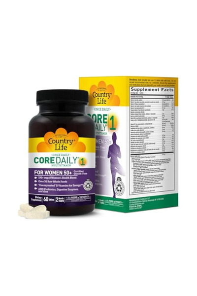 COUNTRY LIFE Core Daily 1 Women 50+ Tablet 60S