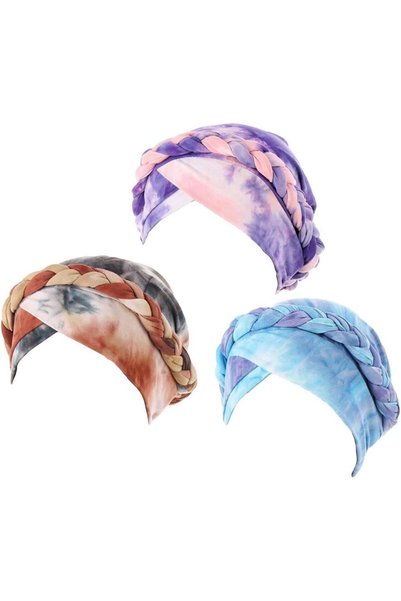 Generic Womens Printed Turban Hat Head Wraps Covers Chemo Cancer Beanies Cap ...