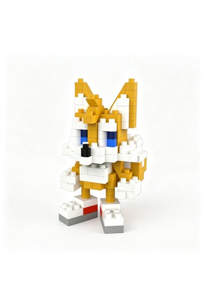 Choice YELLOW building blocks particle cartoon kawai desktop ornaments Hallow...