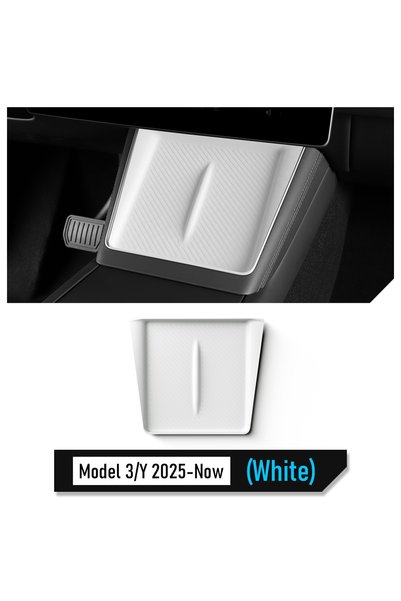 Choice White Wireless Charging Pad for Tesla Model 3 Y Juniper 2025 2026 Cent...