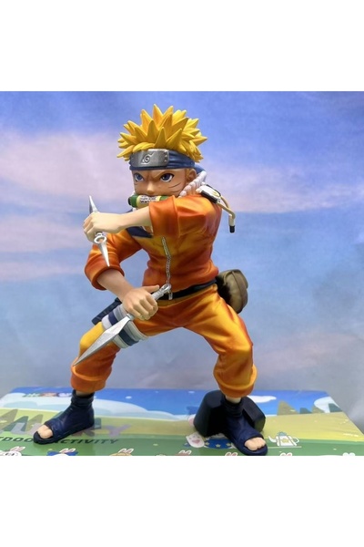 BANDAI مجسمات أنمي ناروتو ساسكي أوزوماكي ناروتو من البولي فينيل كلوريد (PVC) ...
