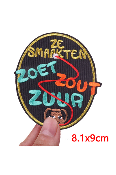 Choice PE15324CT Hots NEW Netherland Carnival Kruikenstad Emblem Embroidered ...