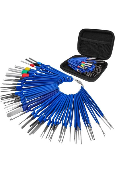 Generic 41 Pcs Terminal Removal Tool Kit, Metal Terminal Ejector Tools for Ca...