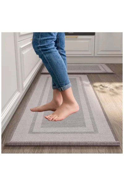 Generic Brand MEKITON Set of 2 PCs Premium Anti Fatigue Kitchen Mat, Non Slip...