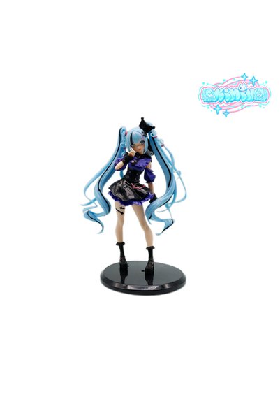 BANDAI 1pcs opp bag Anime Kagamine Rin & Kuromi Hatsune Miku Action Figure Mo...