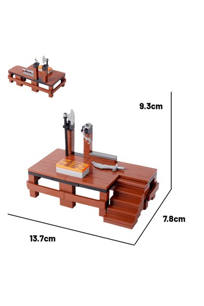 Choice B20-38 MOC Medieval Prison Execution Ground Hanging Cage Building Bloc...