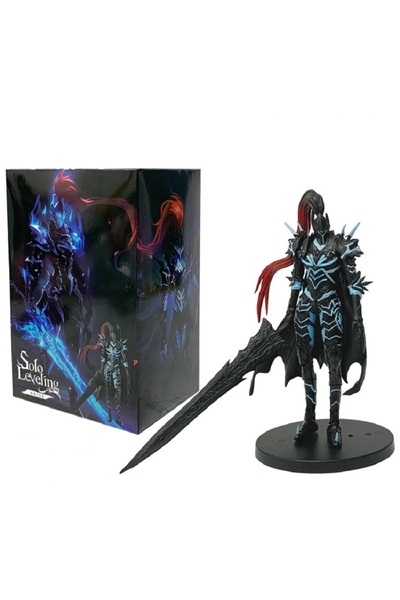 BANDAI 21cm- With Box 21cm Solo Level Up Shadow Monarch Anime Figure Cha Hae-...
