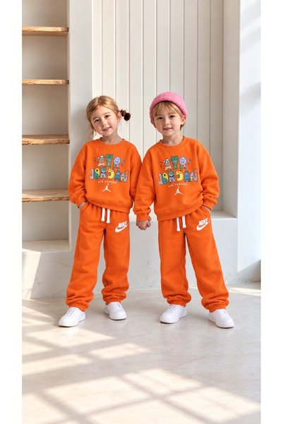 Booni Jooni Colorful Just Do It Printed Tracksuit Set