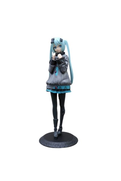 BANDAI 20.5cm - no box New Desktop Cute 20.5cm/8.07inch Hatsune Miku Kwaii St...