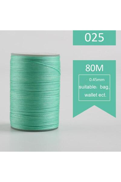 Choice 025 0.45mm 80m Wax Thread Sewing Threads For Leather Craft Braided Bra...