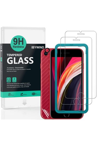 Generic For Iphone SE 2022/SE 2020 /Iphone 7/8 Screen Protector 4.7",2 Pack 9...
