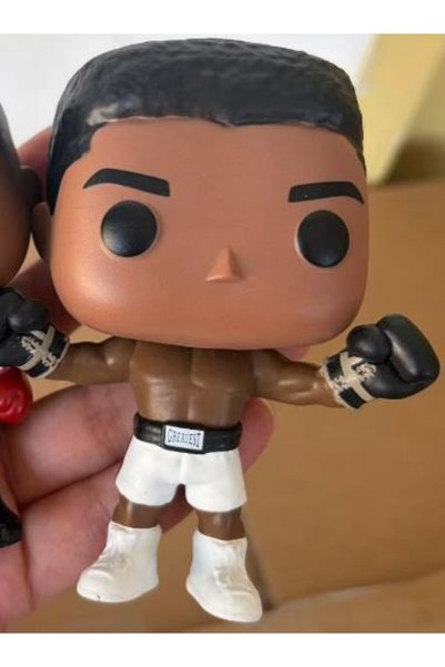 BANDAI no box 01 Cheap Sale The Boxing legends Ali and Tyson Vinyl Action Fig...
