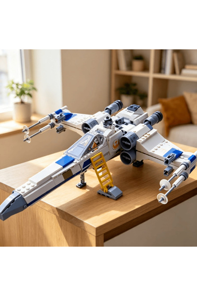 Choice no original box 66460D Creative DIY Spacefighter Building Blocks 558PC...
