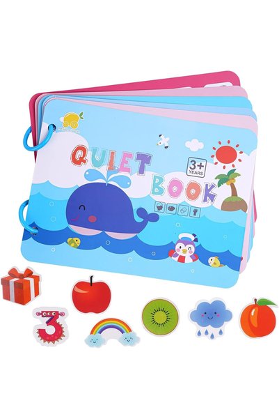 Generic Busy Book for Toddlers, Sensory Toys for Kids Preschool Learning Acti...