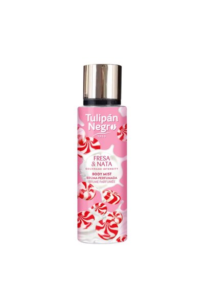 Tulipan Negro Tulipán Negro Spray de corp parfumat Fresa y Nata cu căpșuni și...