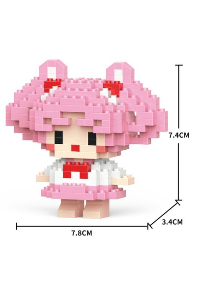 Choice JM-7225-NOBOX Animal Doll Building Block Model Micro Particle Assemble...