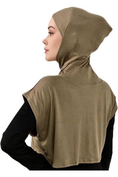 Generic حجاب إسلامي للنساء، عمامة إسلامية كاملة التغطية، غطاء رأس سعودي أنيق ...