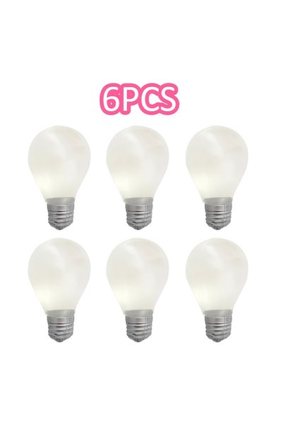 Choice 6PCS Squishy Light Bulb Maltose Luminous Squeeze Toy Slow Rebound Sens...
