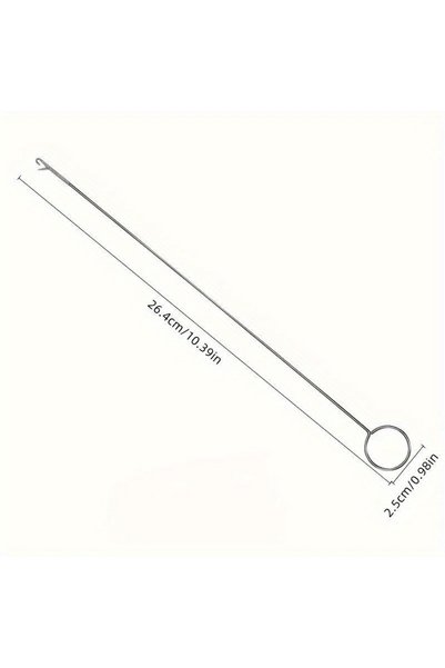 Choice M 1pc Sewing Loop Turner Hook with Latch for Fabric Tube Straps Belts ...