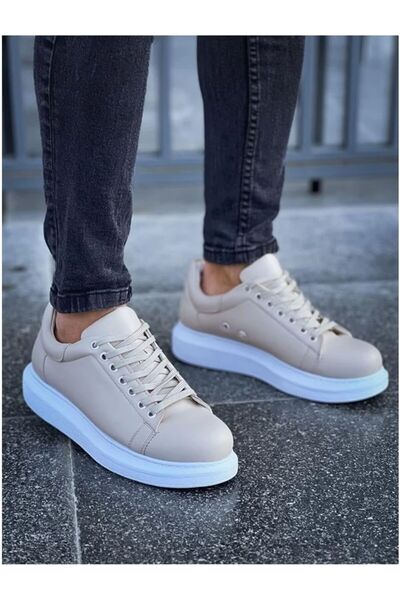 Şeker Portakalım Men's Seasonal Walking Street Lace-Up Sports Shoes
