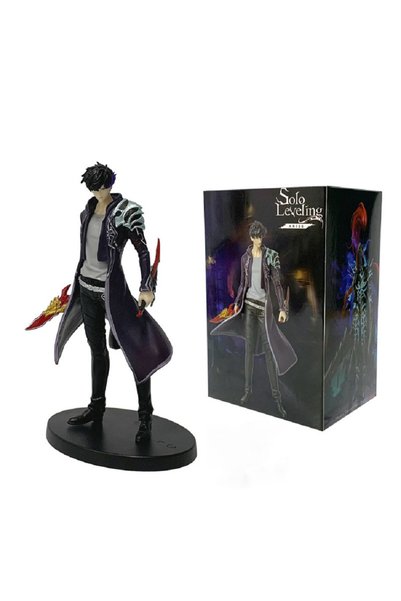 BANDAI 19cm- No Box 21cm Solo Level Up Shadow Monarch Anime Figure Cha Hae-In...