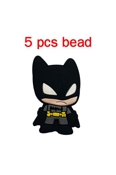 Choice 5pcs bead 5pcs Silicone Cartoon Beads Pacifier Chain Baby DIY Care Nip...