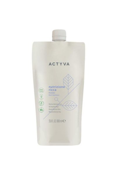 Kemon Intense Hydration Mask for Very Dry Hair - Actyva Nutrizione Ricca Mask...
