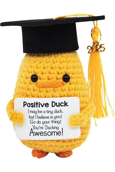 Generic Graduation Gifts Set Class of 2025, Inspirational Positive Duck with ...