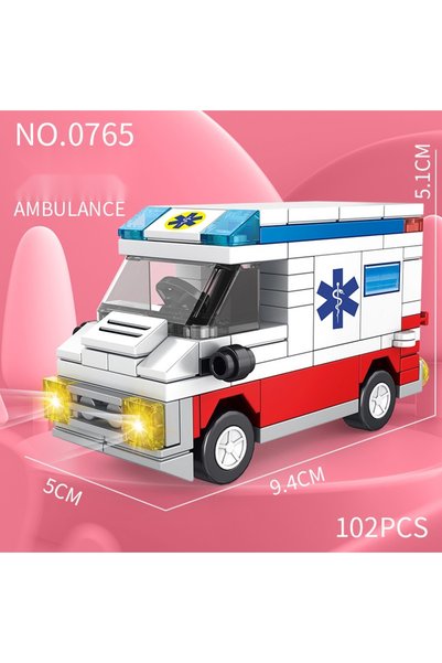 Choice NO BOX 0765 Building Blocks Toy Car Vehicle Series Educational Constru...