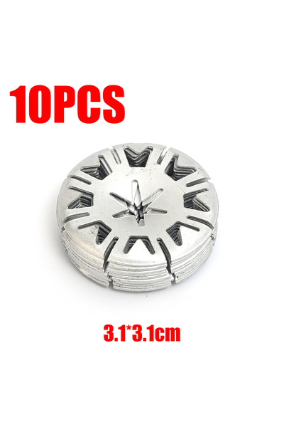 Choice silver A 10pcs Car Chassis Chassis Exhaust Pipe Heat Shield Acoustic P...