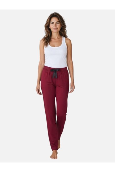MODA Women's Bamboo Viscose Flexible, Flowy, Soft Pajama Bottoms