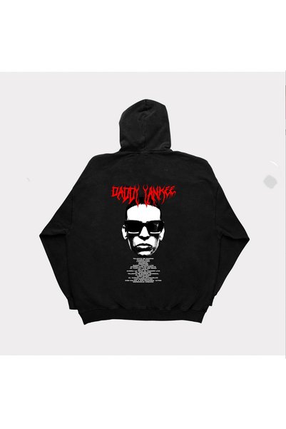 PANDORICA Hanorac unisex cu glugă și imprimeu DADDY YANKEE