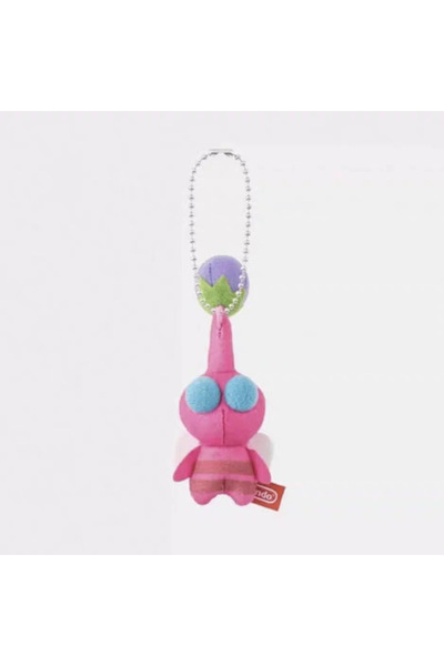 Choice D Pikmin Mini Plush Doll Keychain Soft Stuffed Cartoon Bag Charm Penda...