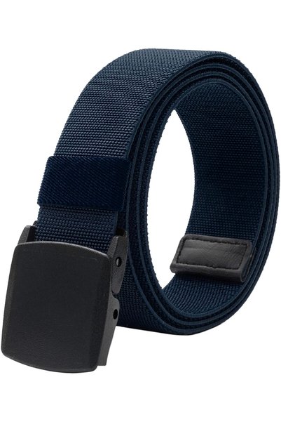 Generic Men's Elastic Stretch Belts - Adjustable Belt for Men with No Metal P...