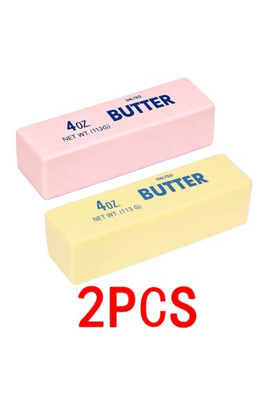 Choice 2PCS 2026 New Soft Butter Squishy Toy, 1-5 PCS Cute Strawberry Butter ...