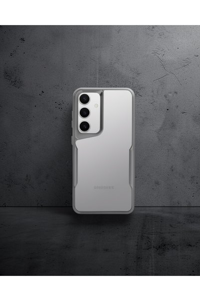 teknodayım Samsung Galaxy A15 4g Case Boyi Silicone Cover - Silver
