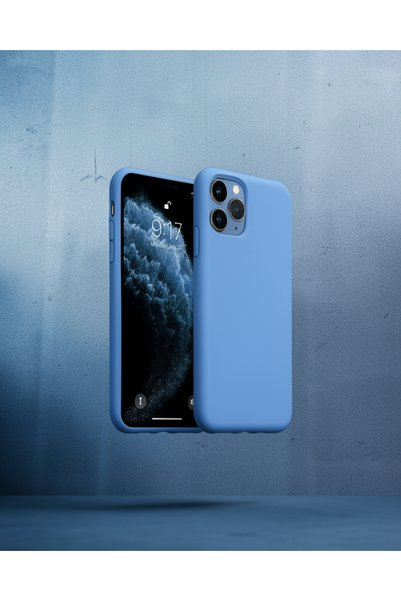 Generic Brand Apple iPhone 11 Pro Max Case Nano Velvet Silicone - Blue