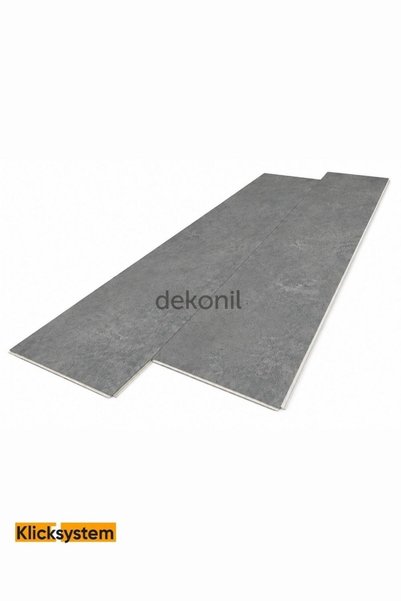 Dekonil SPC Parke Koyu Gri Beton Desenli – Su Geçirmez Zemin Paneli 30,5*120 cm 2,2 m²