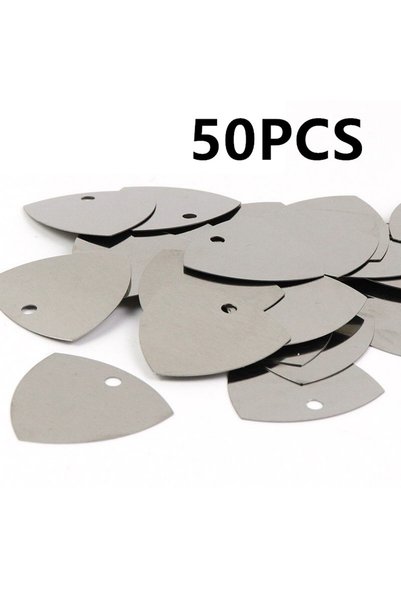 Choice 50PCS 10/20/50PCS Metal Phone Opening Tools Metal Guitar Picks Pry Ope...