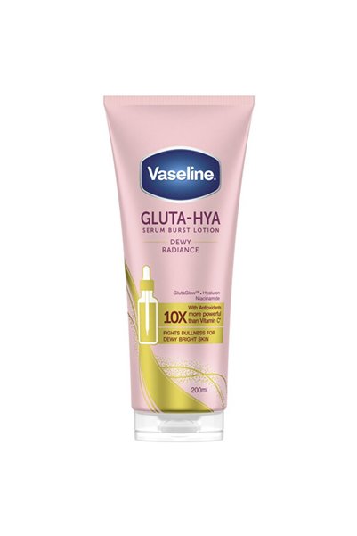 Vaseline Gluta-Hya Dewy Radiance Body Lotion-Serum with Niacinamide and Hyalu...