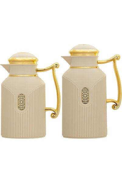 Generic DEVA 2- Pieces Coffee and Tea Vacuum Flask, leak-proof and keeps drin...