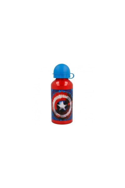 Stor Μπουκάλι Νερού Εκδικητές Κάπτεν Αμέρικα 400ml, από αλουμίνιο, 6.6x6.6x14...
