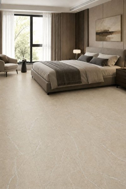 Dekonil SPC Parke Bej Mermer Desenli – Su Geçirmez Zemin Paneli 30,5*120 cm 2...
