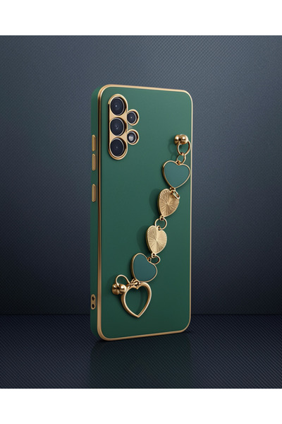teknodayım Samsung Galaxy A32 Case Esila Silicone - Water Green