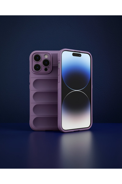 Generic Brand Apple iPhone 13 Pro Max Case Optimum Silicone - Purple