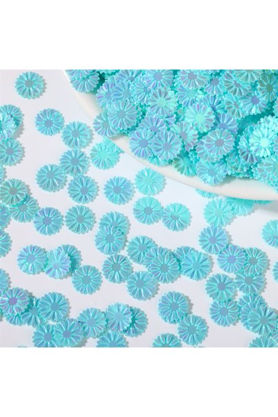 Choice 13 500g/bag 9mm Colorful Daisy Sequins Glitter Flakes for Slime Filler...