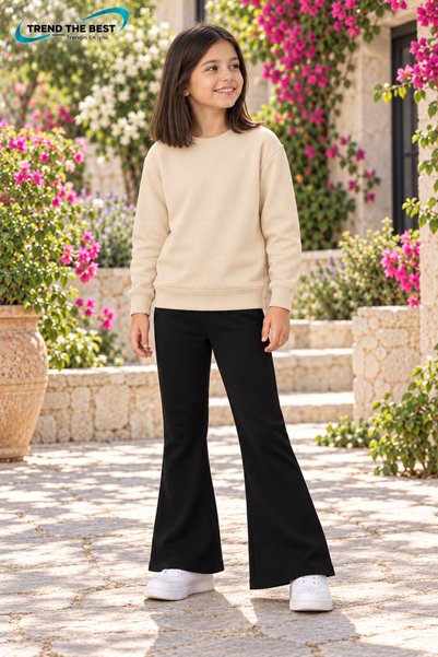 TREND THE BEST Trendin En İyisi ملابس شتوية وربيعية وخريفية للفتيات: سروال أس...